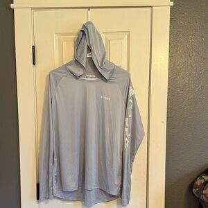 Men’s size  XL Columbia Performance Fishing Gear light weight hoodie.